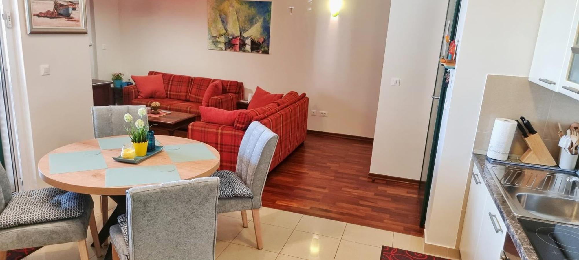 Apartment Zana Novalja Eksteriør bilde